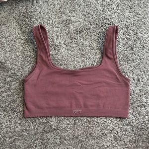 SET ACTIVE box cut bra canyon size medium